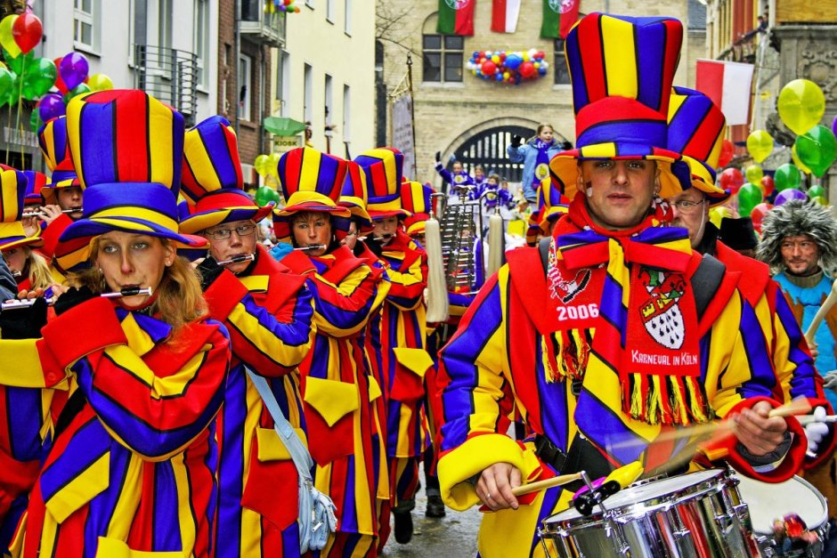 Карнавал в Германии Рейнский карнавал