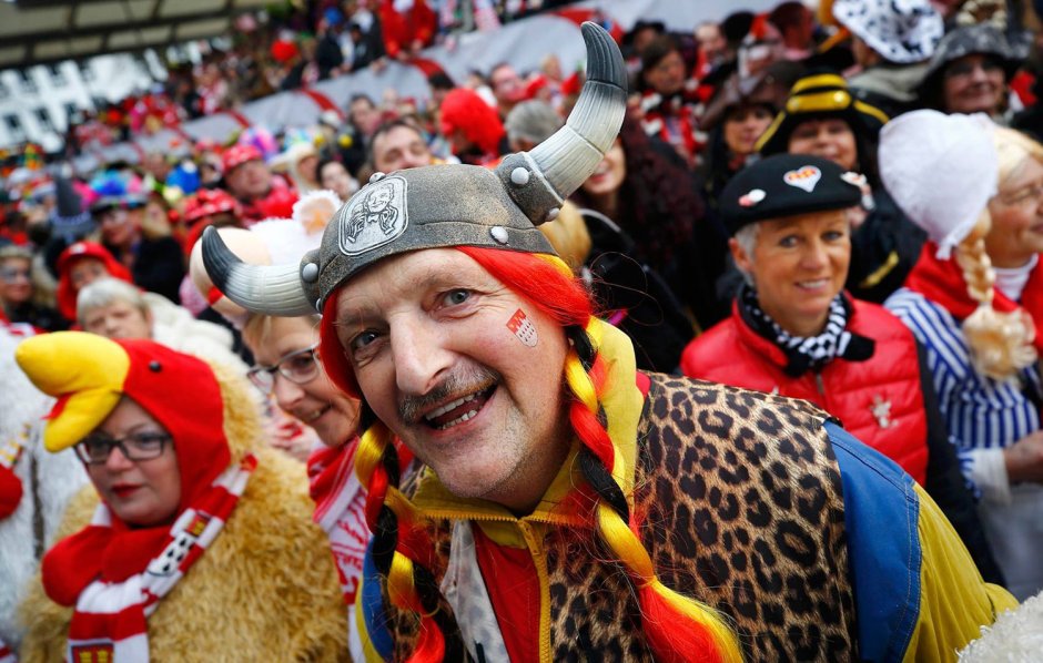 Карнавал,Германия карнавал в Германии. Розенмонтаг