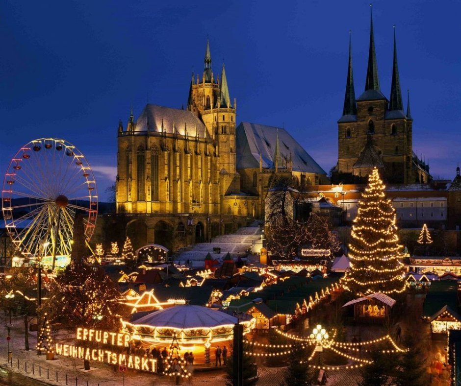 Кассель Рождество город в Германии