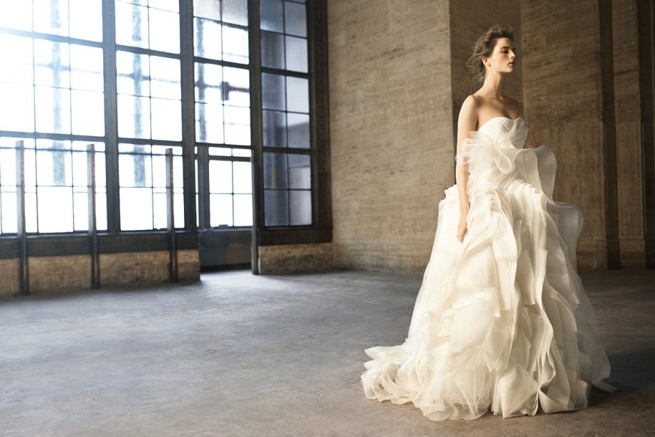 Платье Vera Wang сиреневое 2014