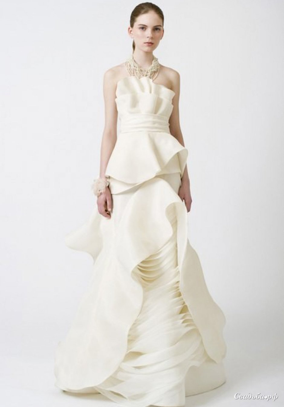 Платье Vera Wang White