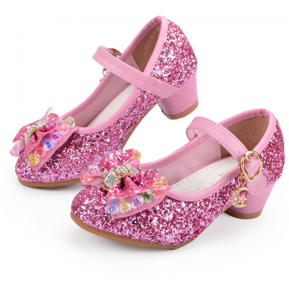 ULKNN/детская обувь принцессы с бабочкой;