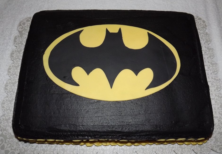 Торт Бэтмен для мальчика 7 лет