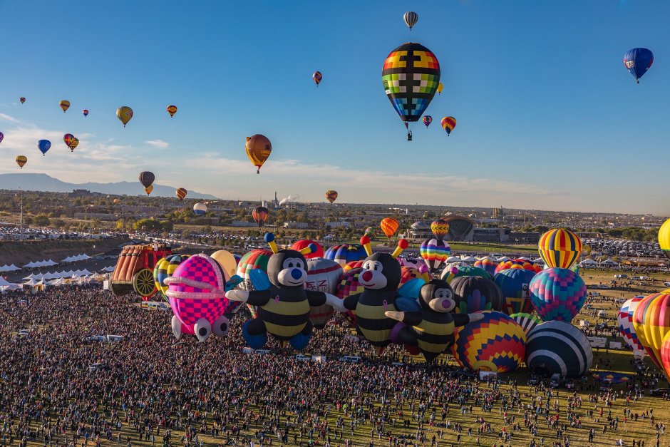 Фестиваль воздушных шаров в России в 2022