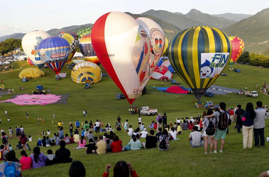 Международный фестиваль воздушных шаров в Альбукерке, США