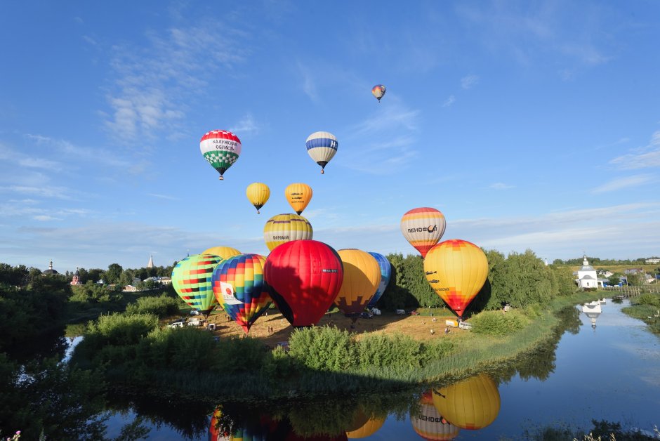 Фестиваль воздушных шаров Рязань