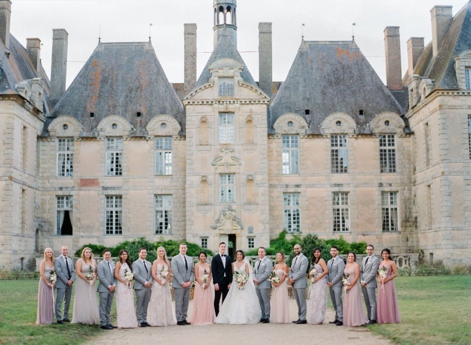 Свадьба во Франции в замке