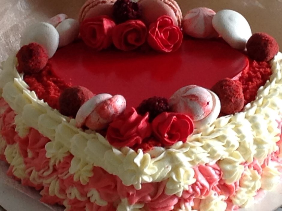 Торт красный бархат Каширахлеб