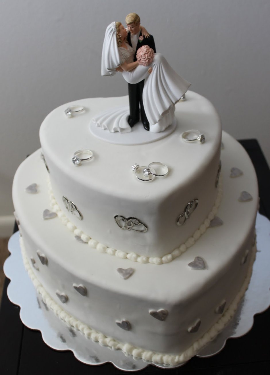 Креативный торт на свадьбу