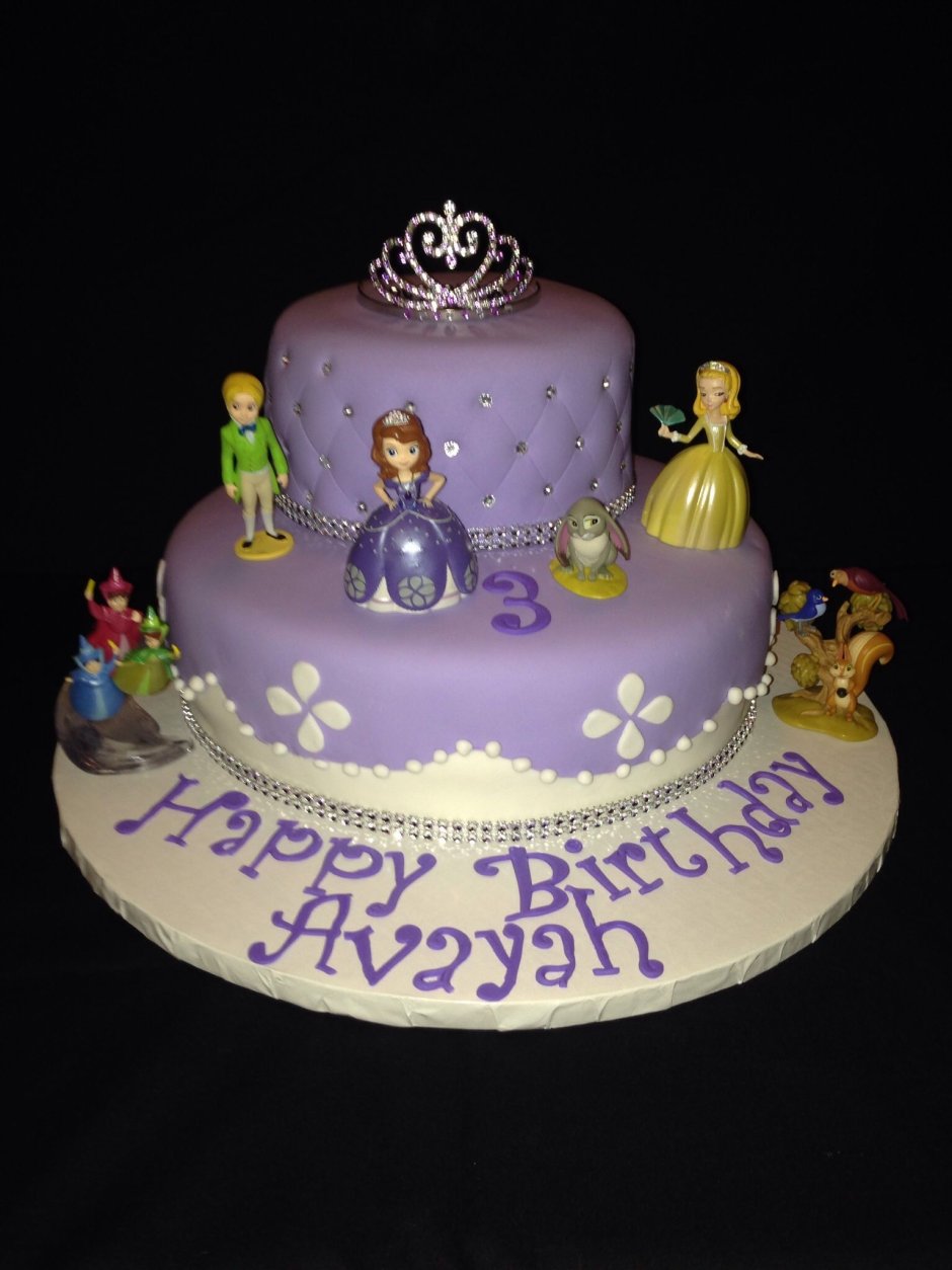 Торт принцесса София 5 лет