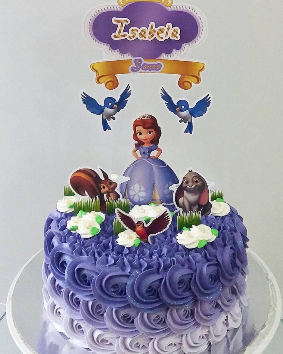 Торт принцесса София