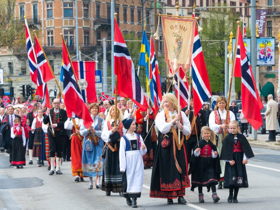 День Норвегии 17 мая