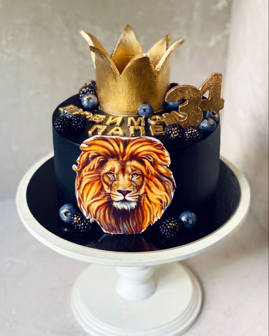 Торт в виде Льва