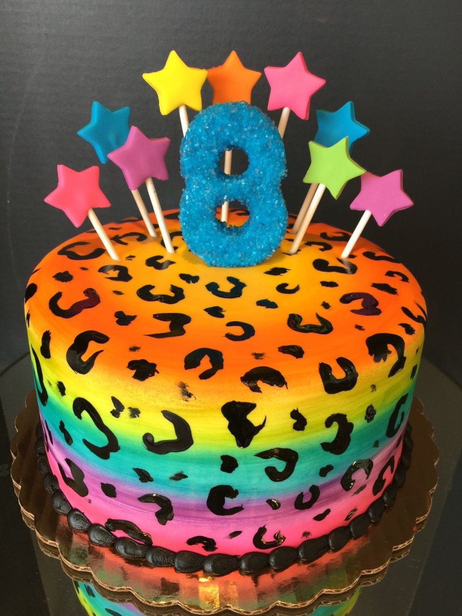 Торт на день рождения 8 лет