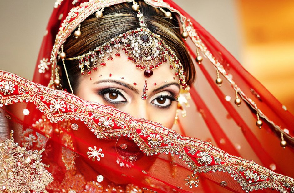 Обои индийская невеста