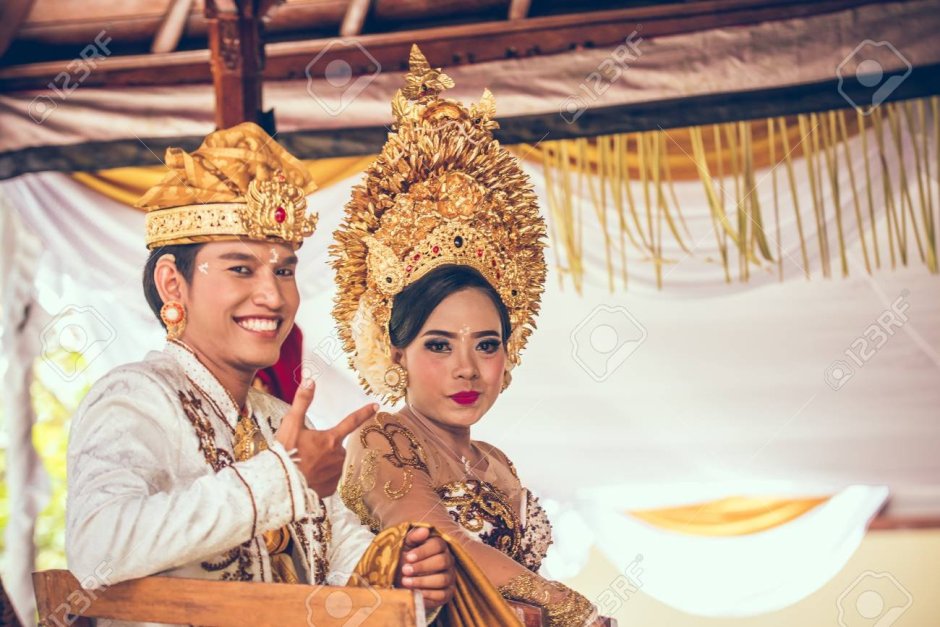 Традиционная свадьба Бали