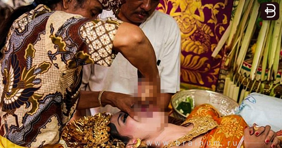 Индонезия спиливание зубов традиция