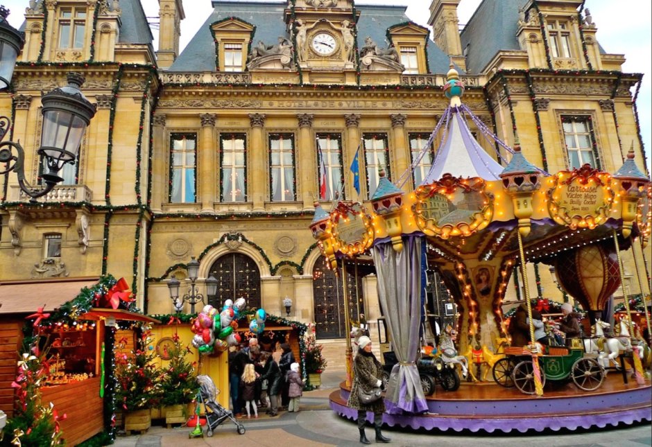 Рождественские ярмарки в Париже