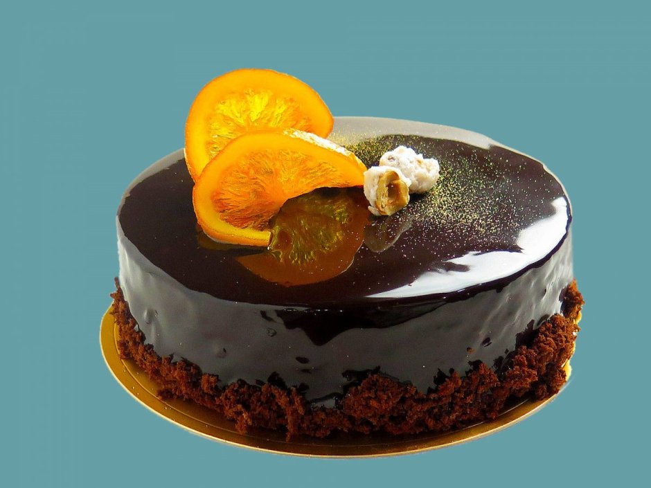 Шоколадно апельсиновый торт Брауни