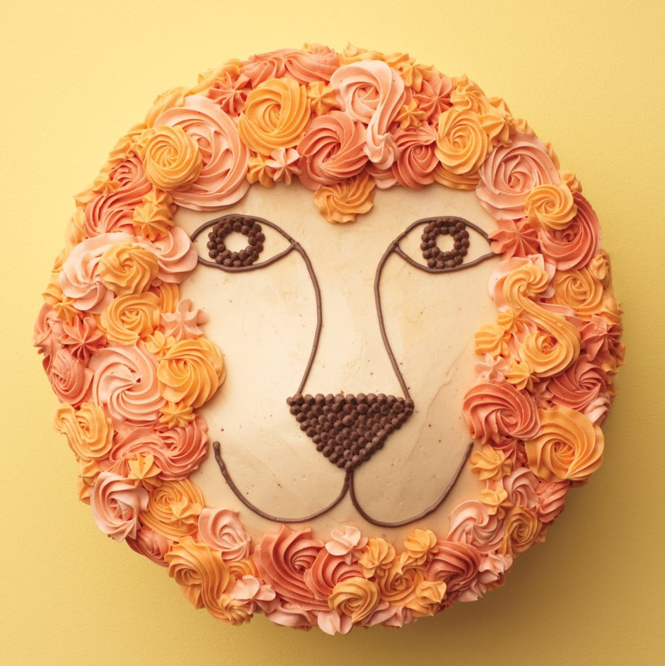 Торт в форме Льва