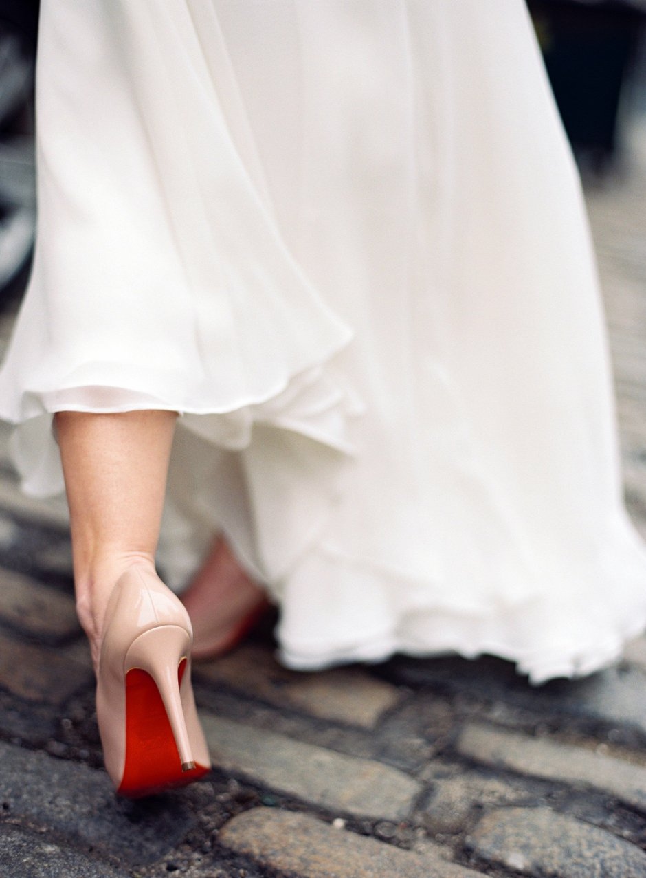Обувь под свадебное платье