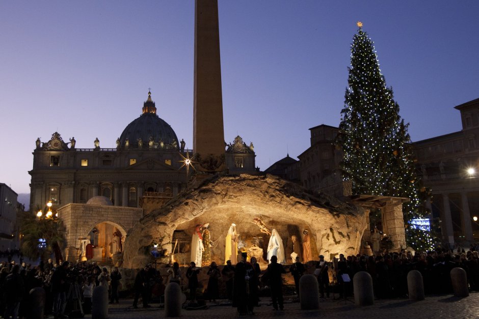 Рождественский вертем Ватика