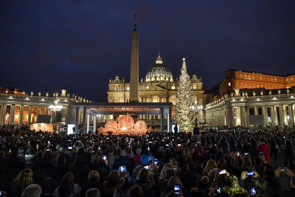 Рождественский вертеп в Ватикане 2019