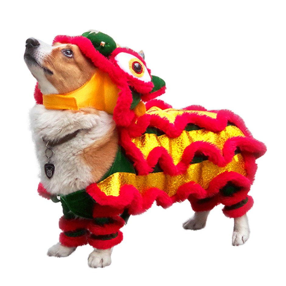 Новогодний костюм для собаки