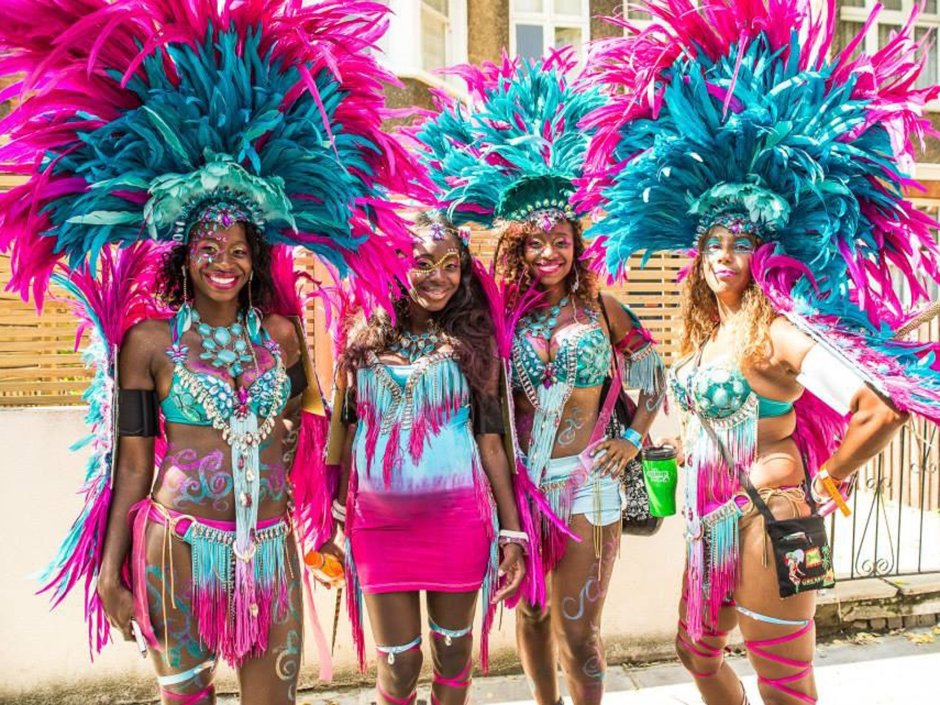 Праздник Notting Hill Carnival в Великобритании