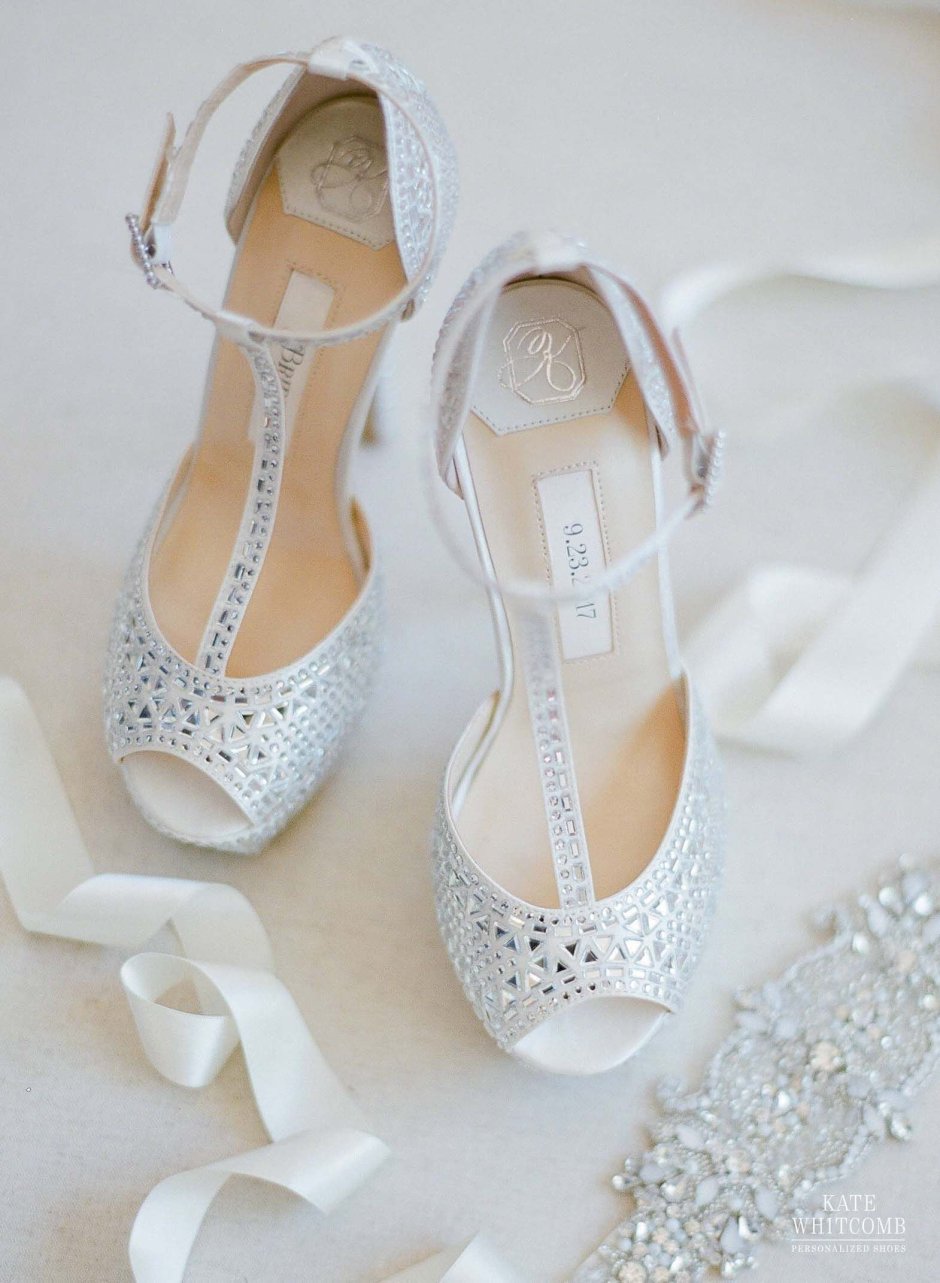 Свадебные туфли босоножки