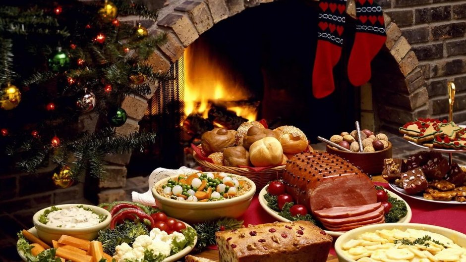 Рождественская еда во Франции