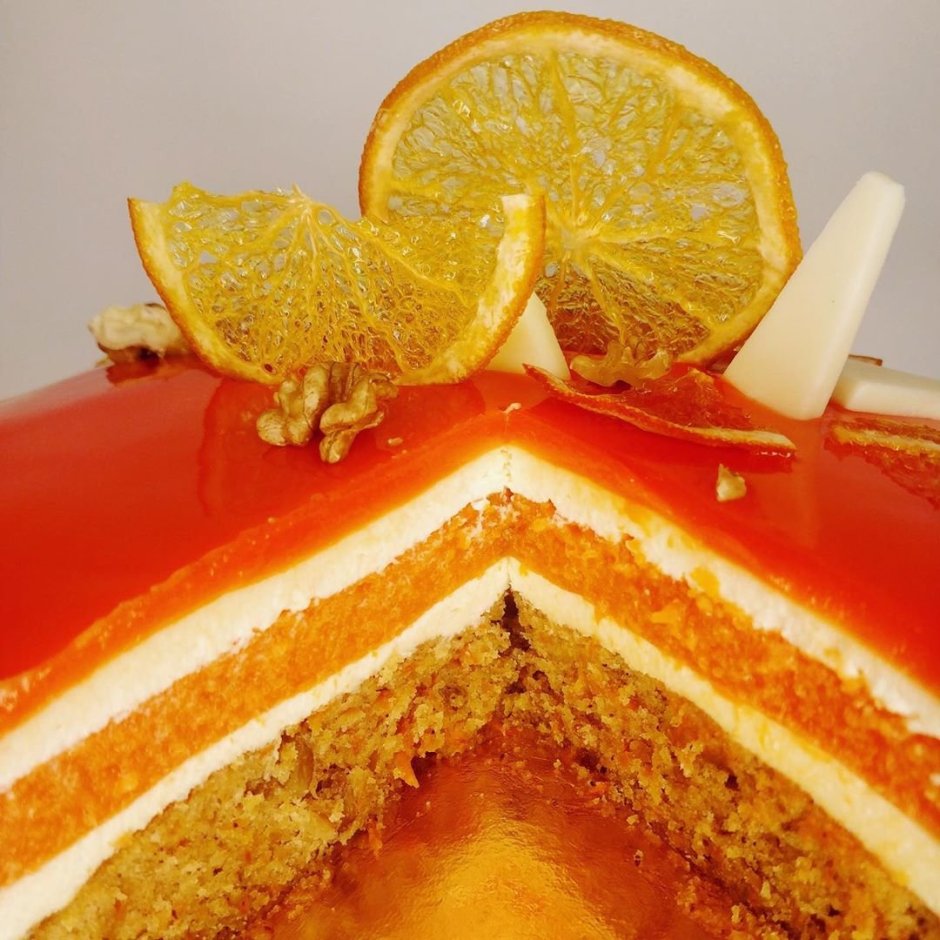 Апельсиновое конфи для торта