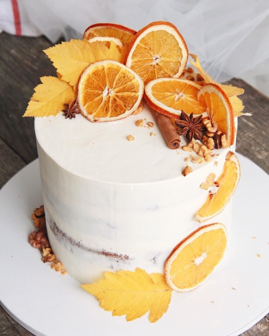 Заводной апельсин торт с манго и маракуйя