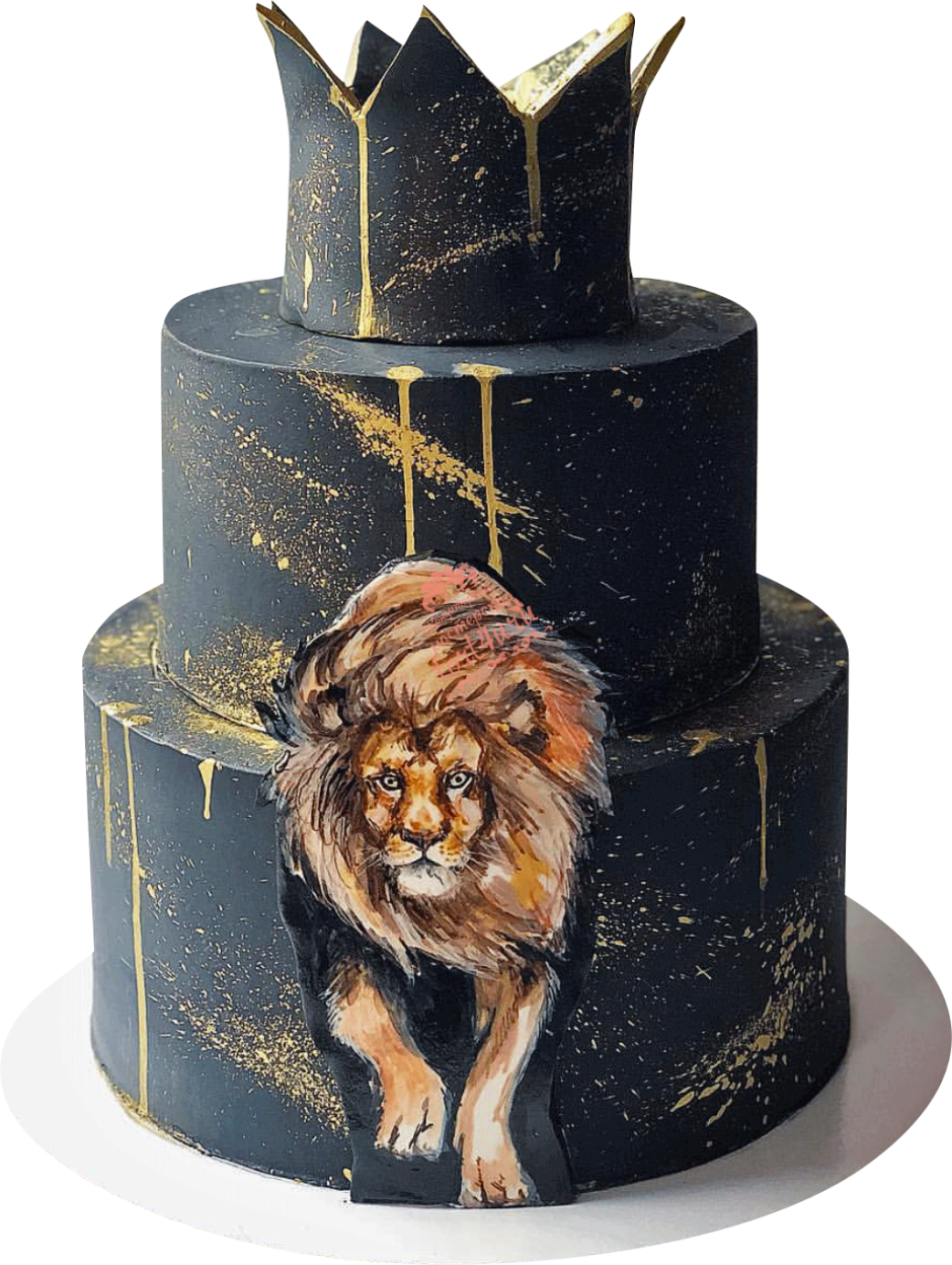 Тортик со львом