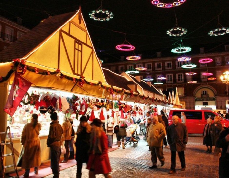 Мадрид Рождественский рынок