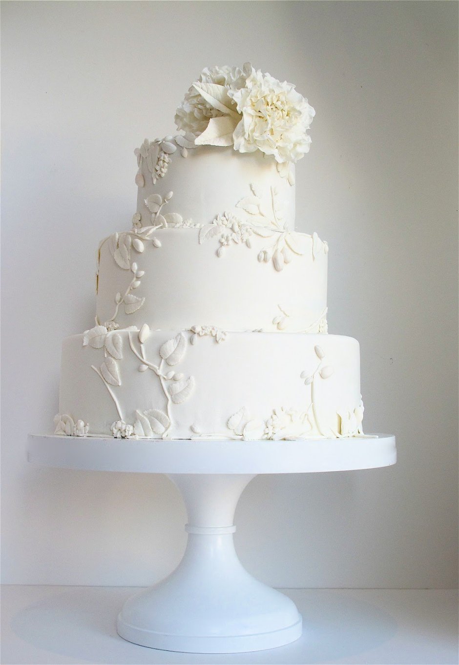 Свадебный торт без мастики