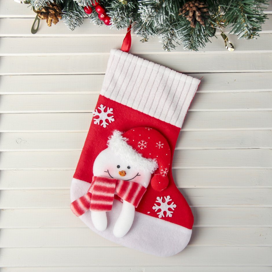 Новогодние носки для подарков