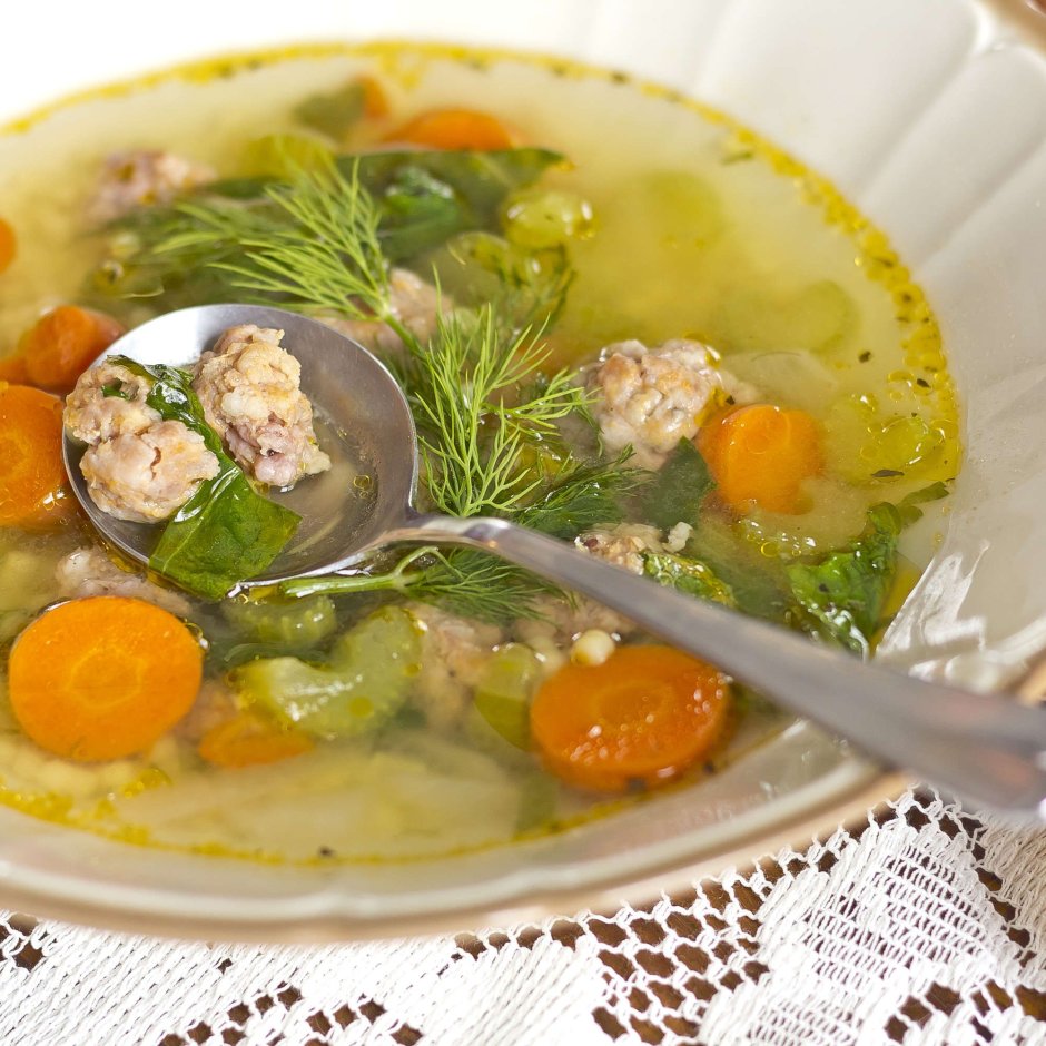 Итальянские супы с Тортеллини
