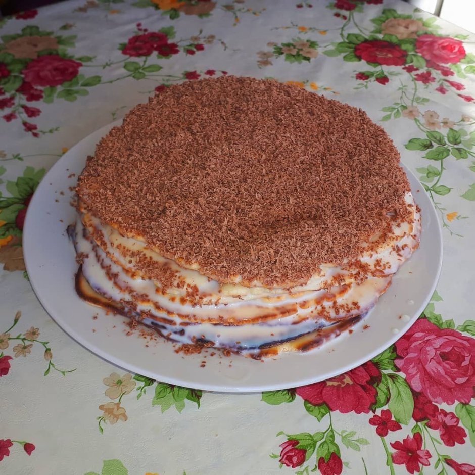 Торт Рафаэлло с кокосовой стружкой