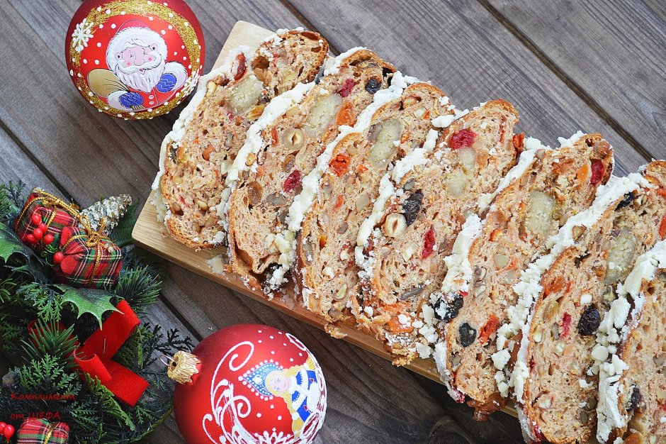 Рождественский кекс Stollen