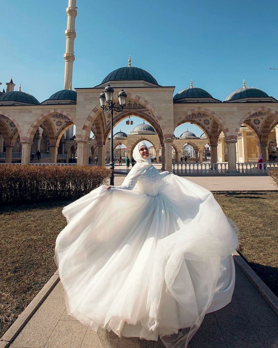 Свадебное платье в Кавказском стиле