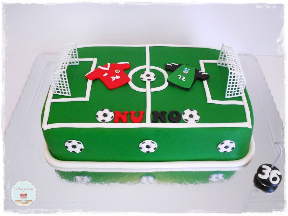 Торт футбольный Локомотив для мальчика