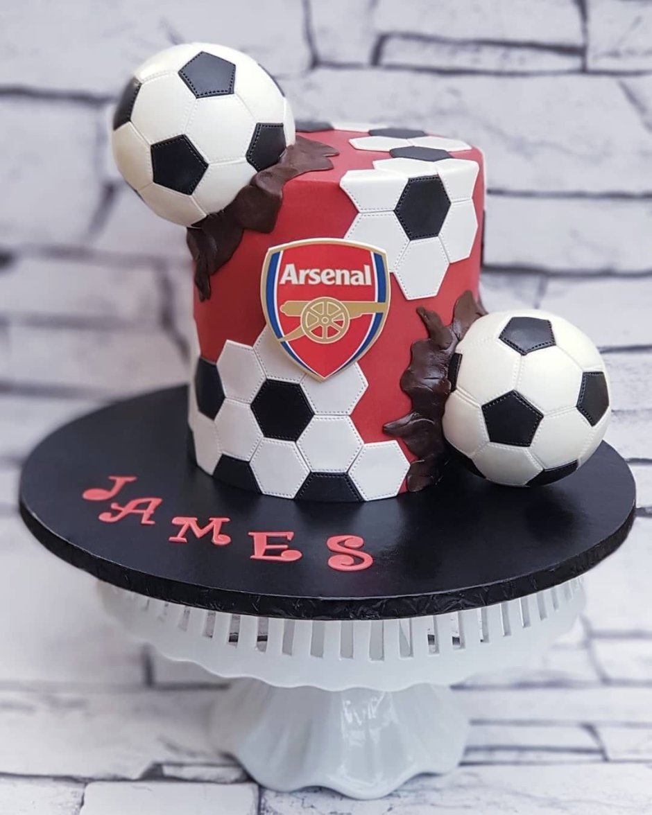 Футбольный торт Арсенал
