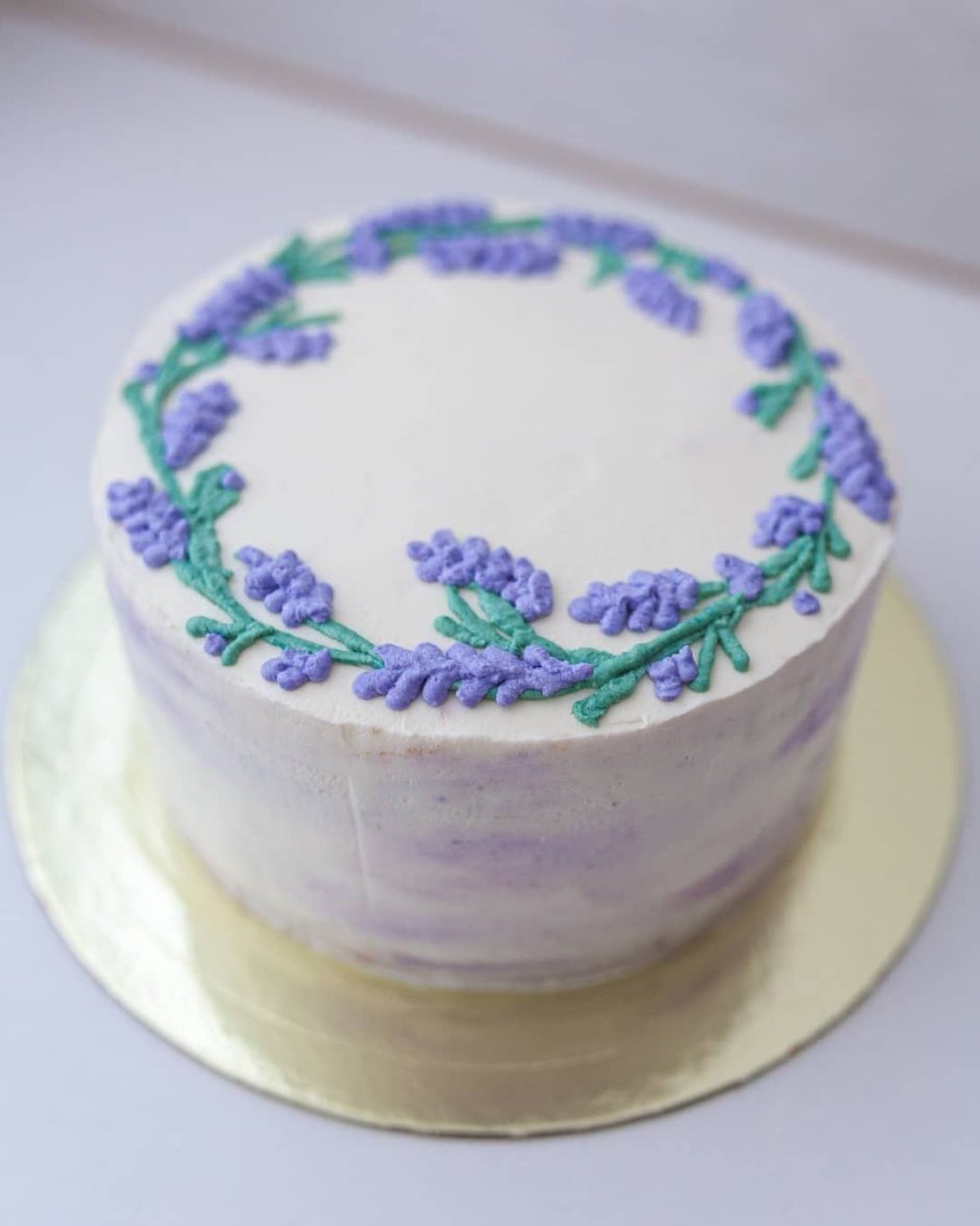Фиолетовый торт