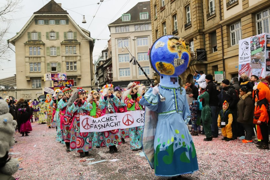 Базельский карнавал Швейцария