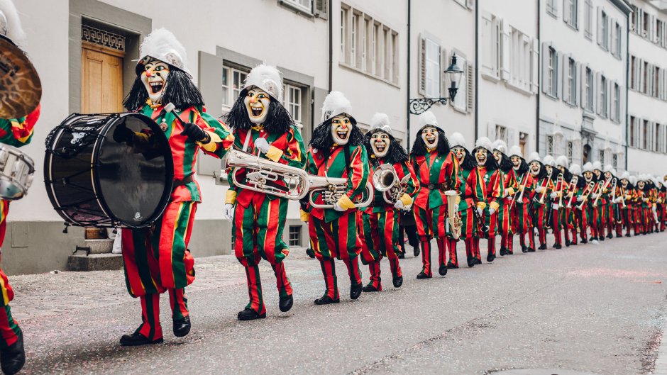 Бернский карнавал в Швейцарии