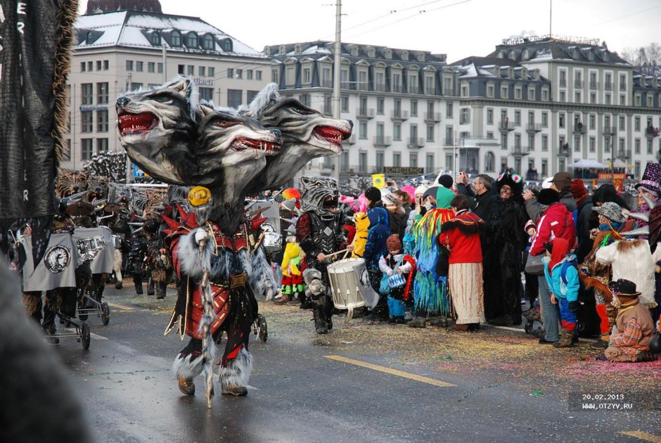 Карнавал Фастнахт в Швейцарии