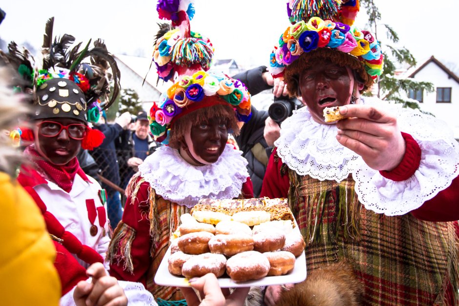 Фашинг карнавал в Германии еда