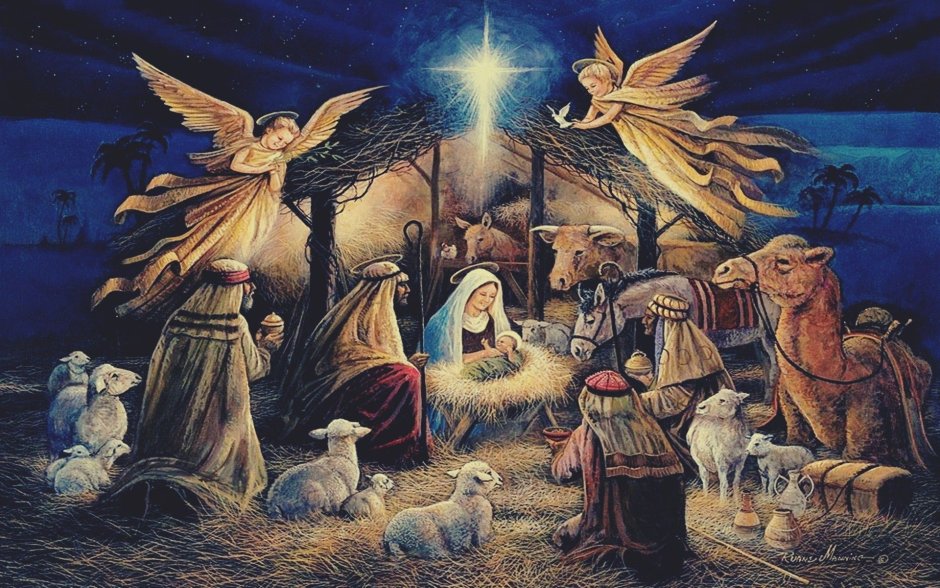 Стихи из Библии на Рождество
