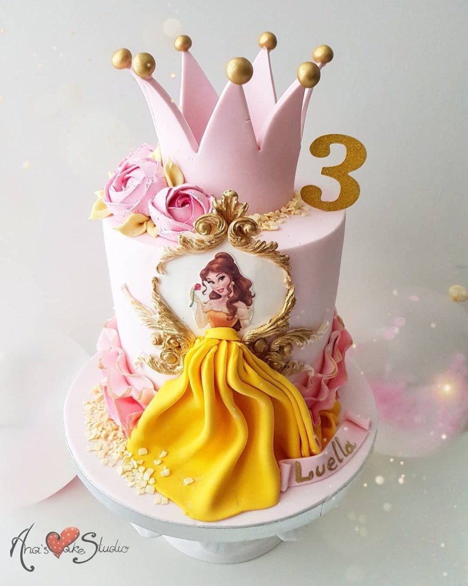 Тортик принцесса Рапунцель